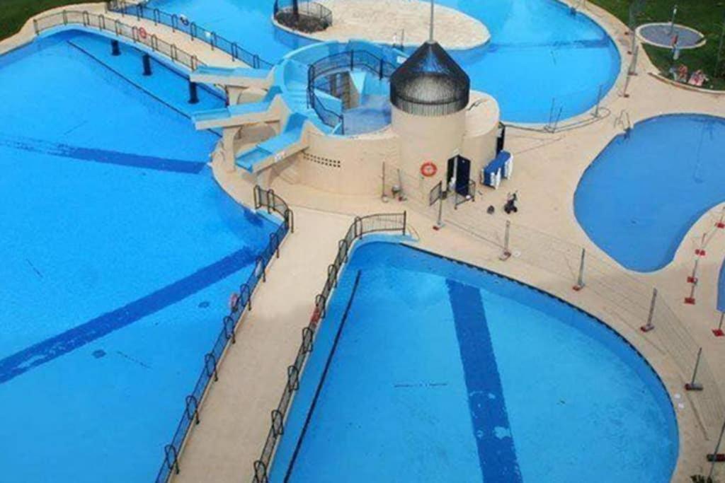 Benalmadena Estudio Jjupiter 250 M Del Mar Con Vistas Al Mar Piscinas Eksteriør billede