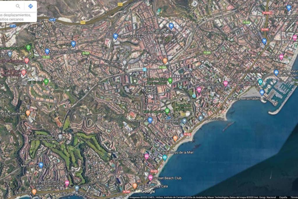 Benalmadena Estudio Jjupiter 250 M Del Mar Con Vistas Al Mar Piscinas Eksteriør billede