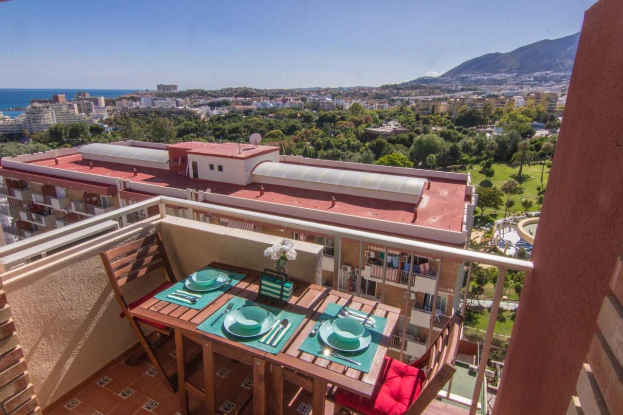 Benalmadena Estudio Jjupiter 250 M Del Mar Con Vistas Al Mar Piscinas Eksteriør billede