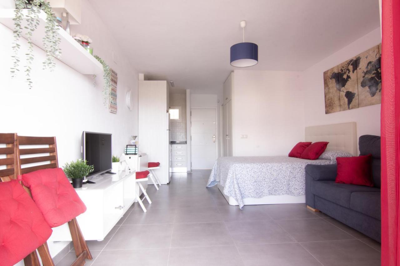 Benalmadena Estudio Jjupiter 250 M Del Mar Con Vistas Al Mar Piscinas Eksteriør billede
