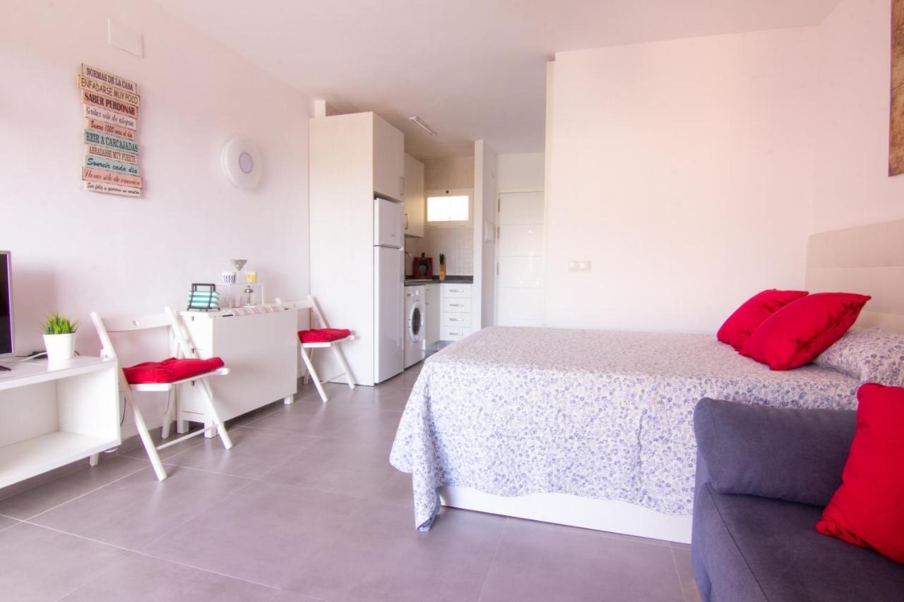 Benalmadena Estudio Jjupiter 250 M Del Mar Con Vistas Al Mar Piscinas Eksteriør billede