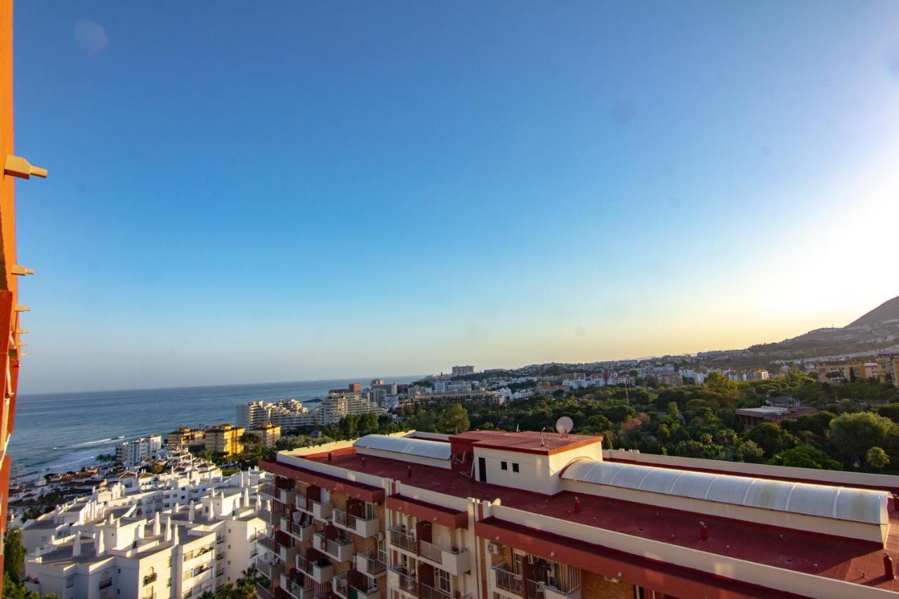 Benalmadena Estudio Jjupiter 250 M Del Mar Con Vistas Al Mar Piscinas Eksteriør billede
